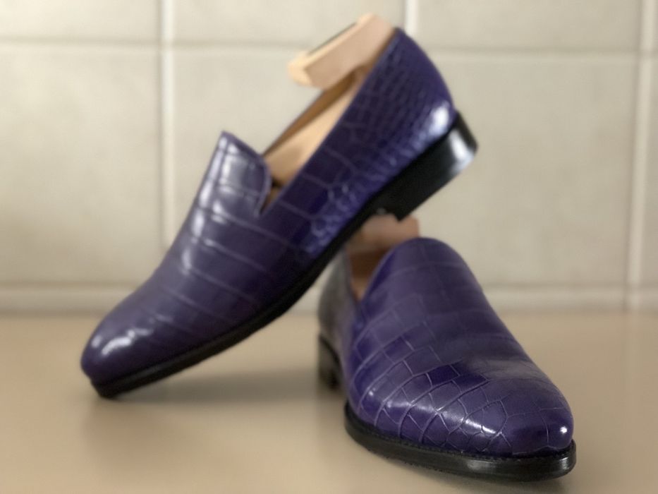 Мокасины из Аллигатора, бренд Pakerson