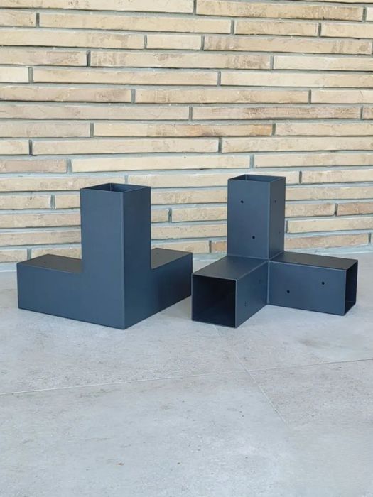 Тройник з'єднував для бруса 100х100