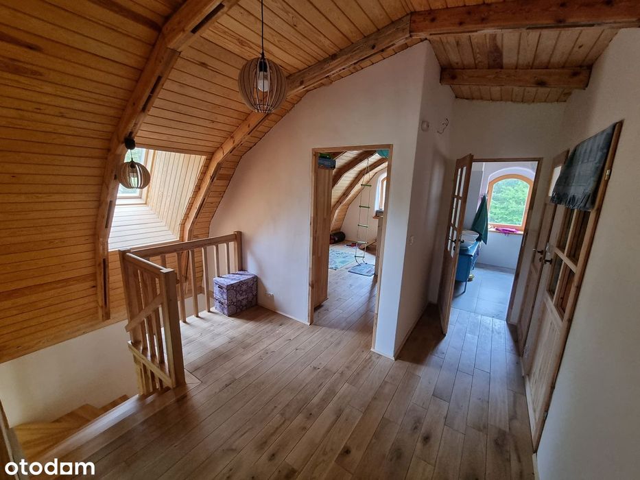 Dom ekologiczny, super oszczędny, z gliny lekkiej, przy lesie, 156 m²
