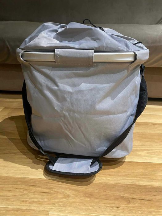 Torba na zakupy z kółkami, składana