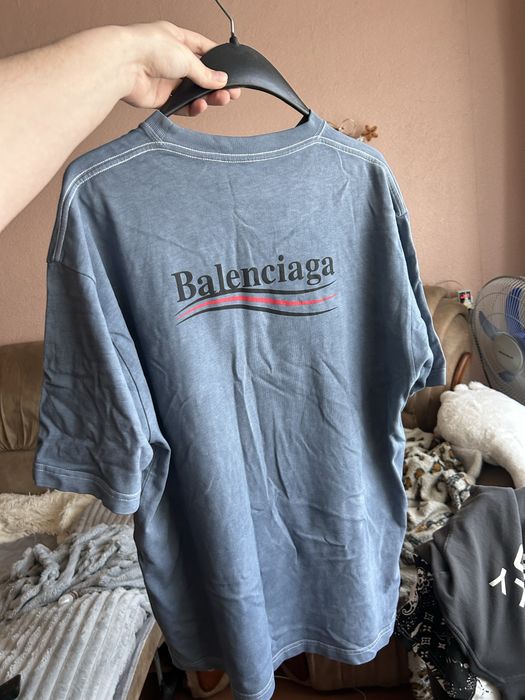 Футболка Balenciaga  Political Campaign L-Xl Оригинал