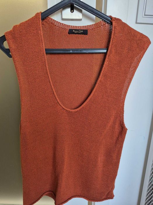 Top em malha da Massimo Dutti