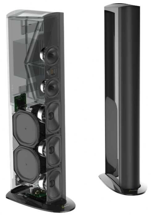 Colunas de Chão GoldenEar Triton Reference [Preto]