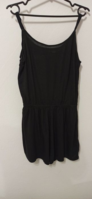 Czarny kombinezon krótki ramiączka H&M  M