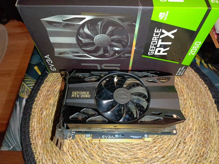 EVGA RTX2060 SC OC 6GB GDDR6 - PLOMBA, pudło! - do małej obudowy