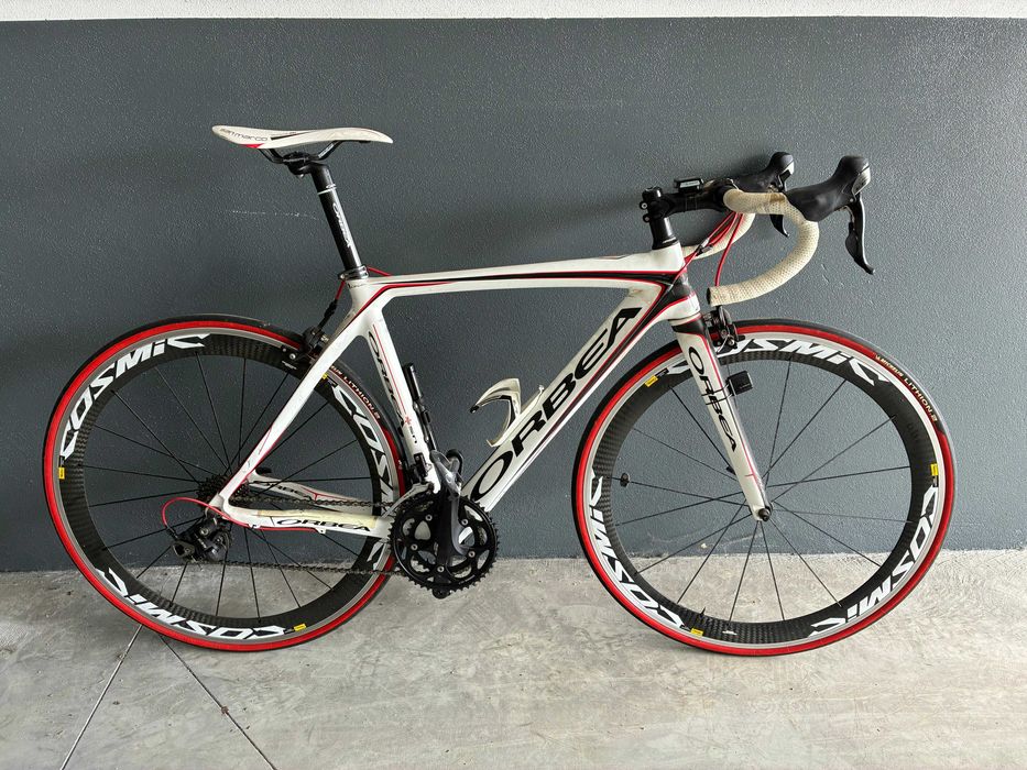 Bicicleta Orbea Orca c/ rodas Mavic e medidor de potência