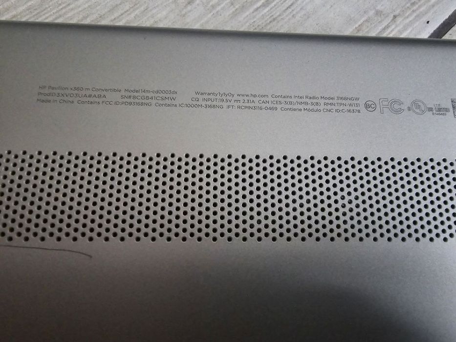 Ноутбук HP Pavilion x360 Intel i5-8250U 8GB RAM 128GB SSD Ультрабук