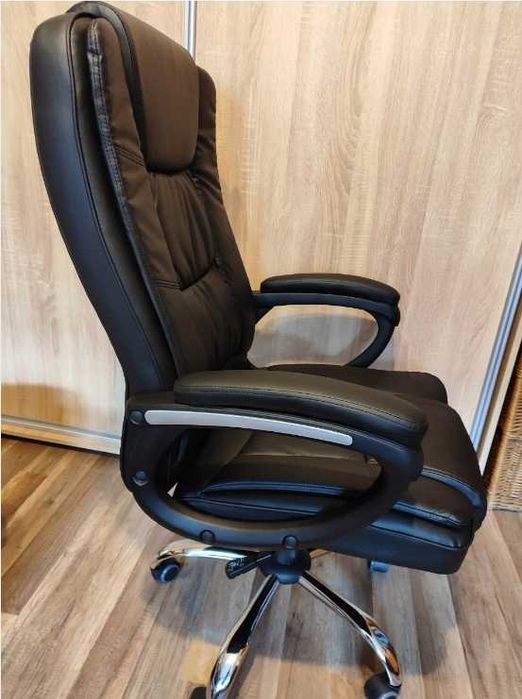 Fotel biurowy krzesło do biura obrotowe NOWE PRO ekoskóra PROMOCJA