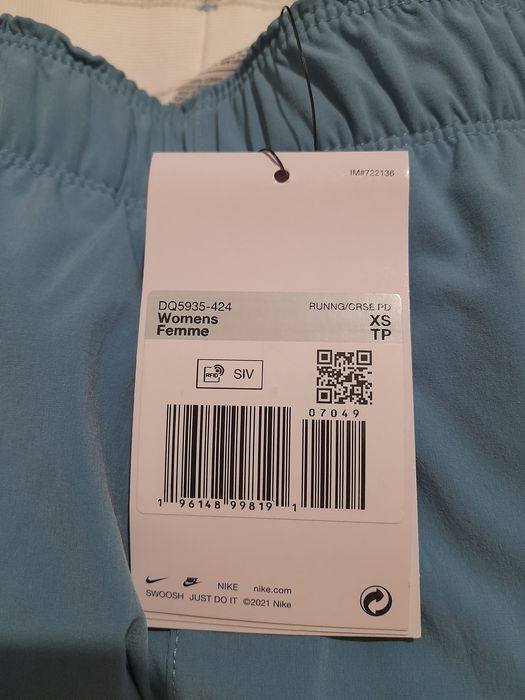 Nike Run Dri-Fit 2в1 нові жіночі бігові шорти
