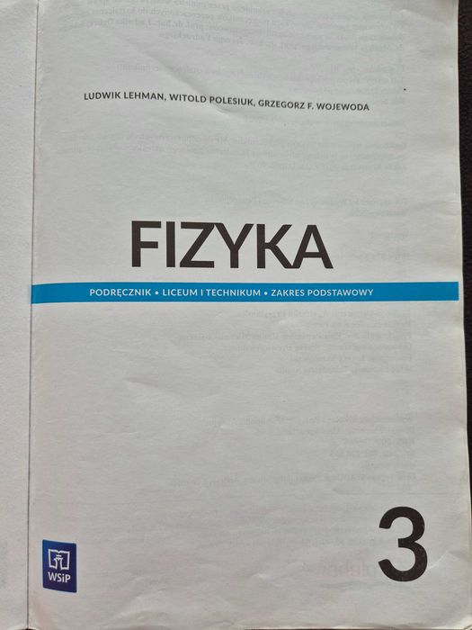 Fizyka 3 podręcznik