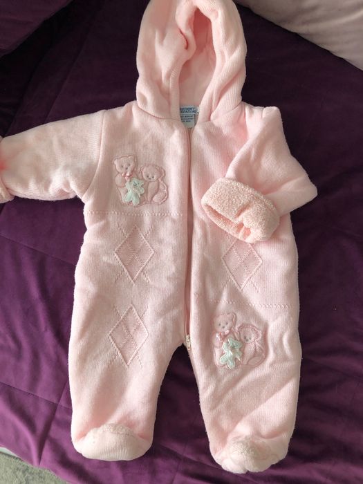 Комбинезон детский вязаный