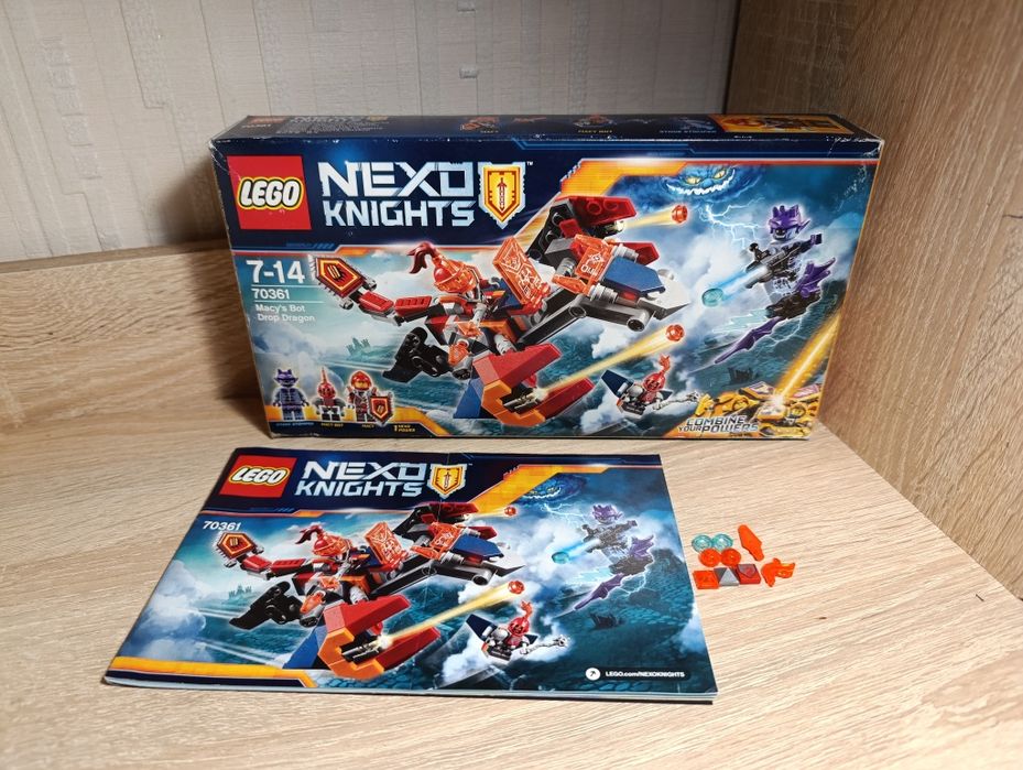 Lego Nexo Knights 70365, Дракон Мэйси: 999 грн. - Конструкторы