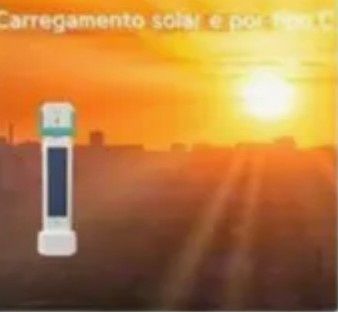 Lanterna Solar com powerbank