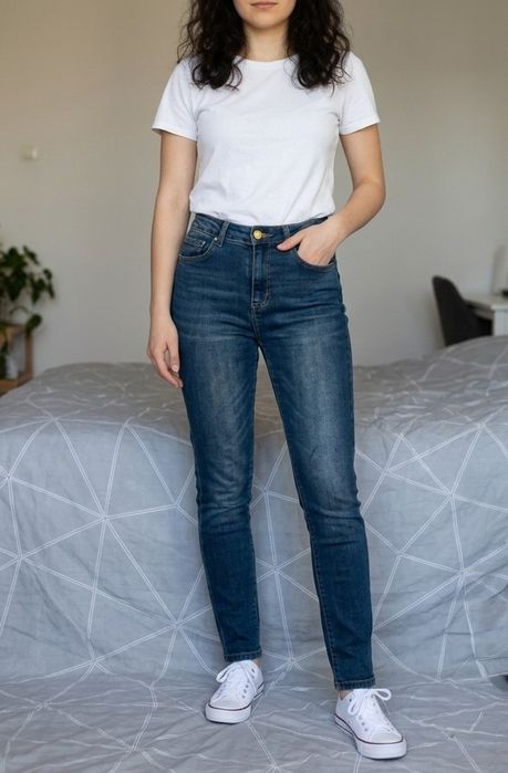 Jeansy damskie m'sara XS