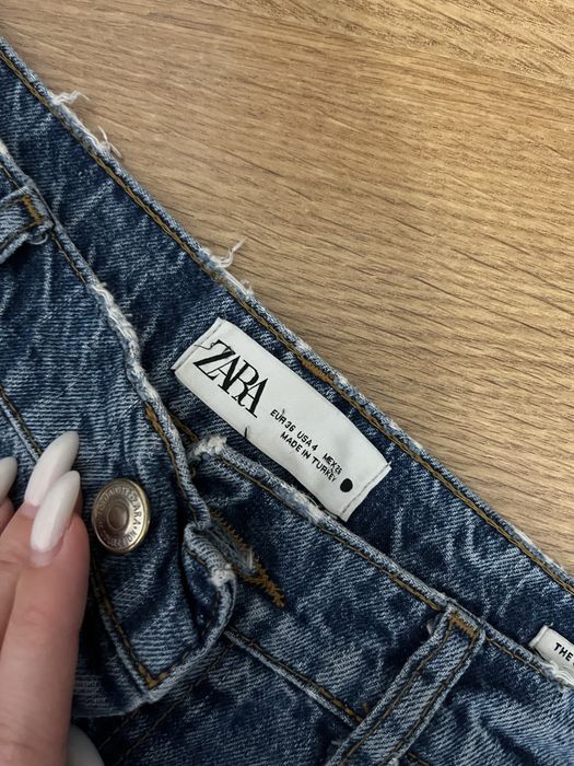 Темно сині джинси zara