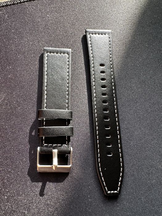 Klasyczny czarny pasek o szerokosci 22mm