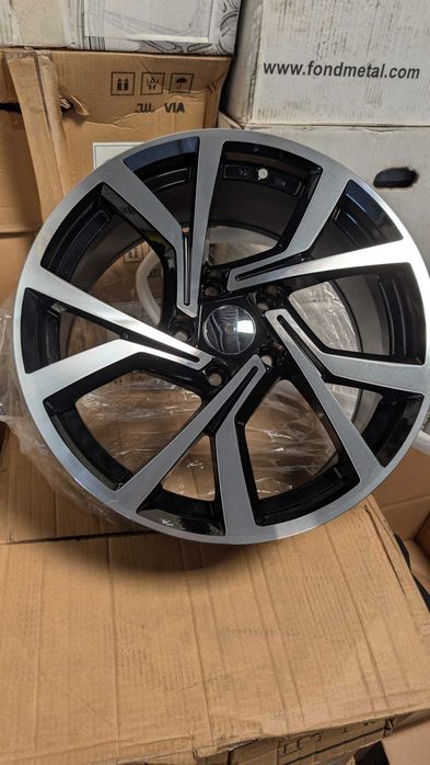 4 jantes 7,5x17 5x112 et 45 novas para vw, seat entre outros