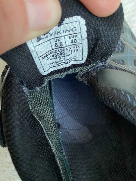 демісезонні трекінгові кросівки Viking+ Boa розм 40. унісекс