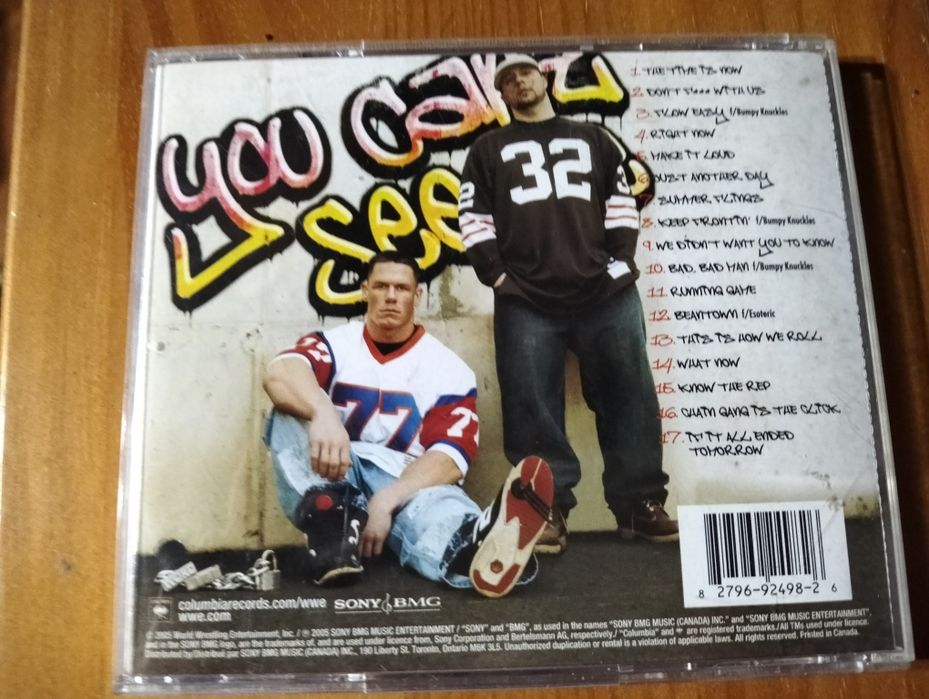 CD Original Jonh Cena WWE