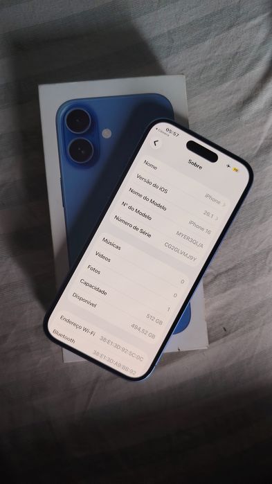 Venda /Troca IPhone 16  512 gb