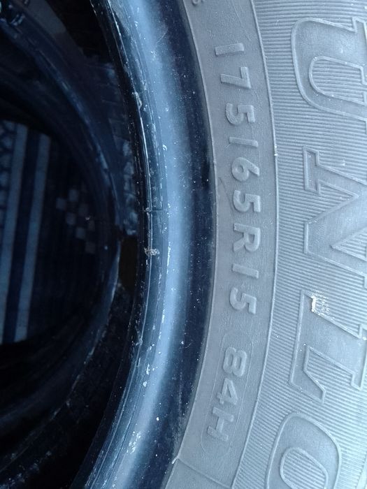 Cena za 4 Opony letnie 175/65r15 DUNLOP 6mm