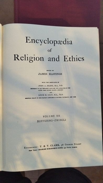 Enciclopédia Completa Religion and Ethics (13 Vols) T&T Clark
