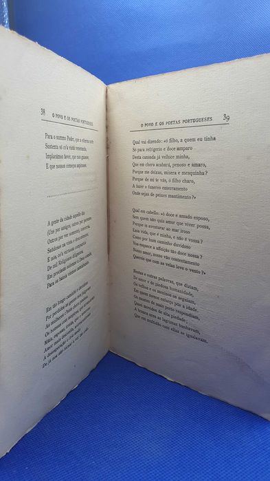 Livro - REF ESC - Afonso Lopes Vieira - O Povo e os Poetas Portugueses