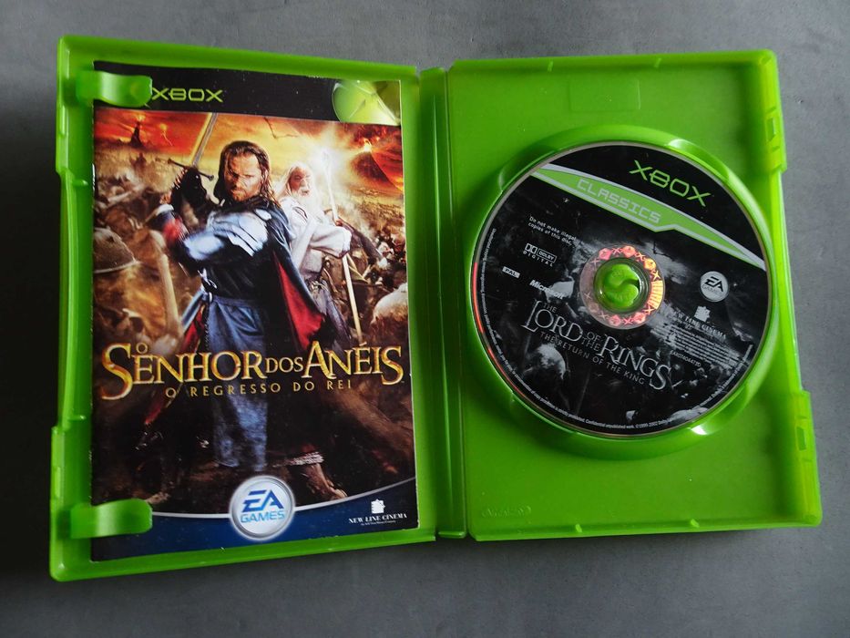 Jogo X-box Xbox - O Senhor dos Anéis: O regresso do Rei