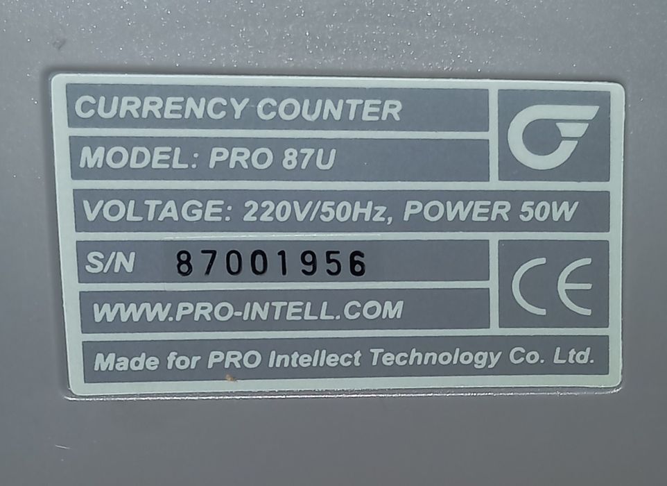 Счётчик Банкнот PRO87U