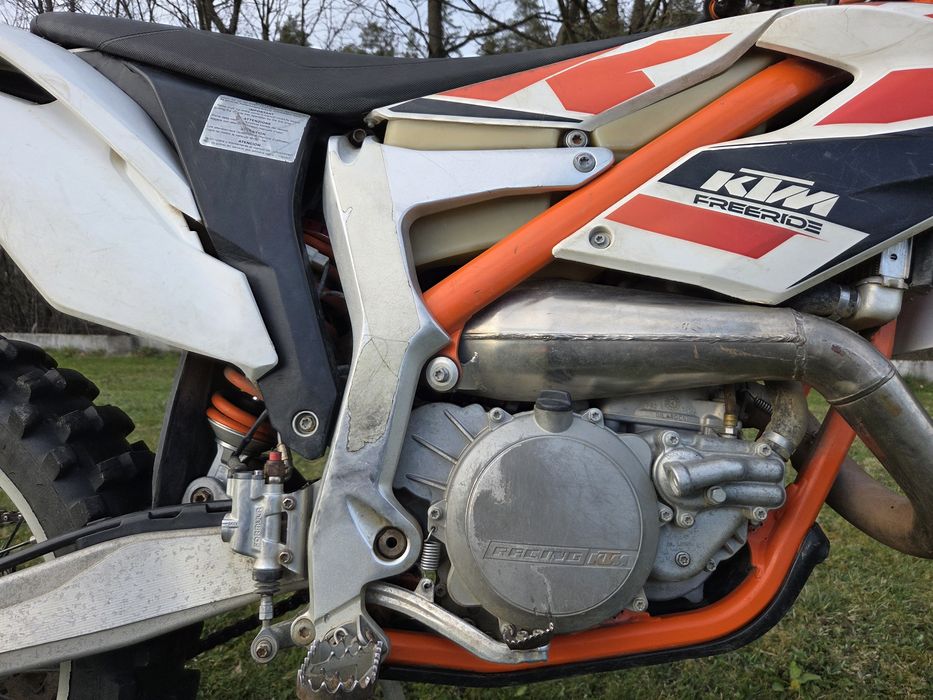 Motocykl Ktm freeride 250R.
