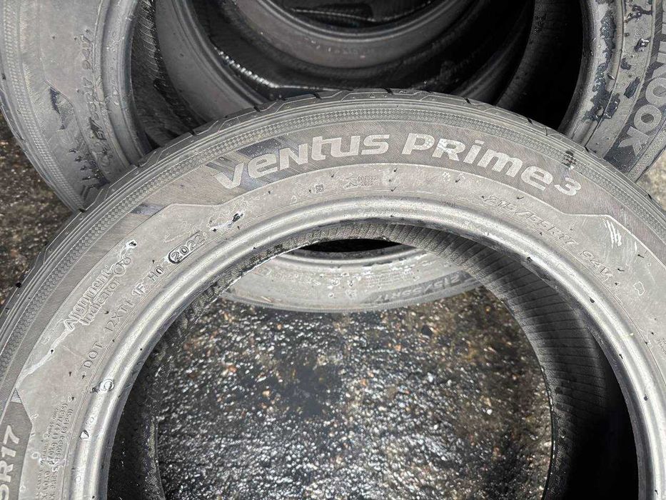 Шини літо 215/55/R17 Hankook Ventus prime 3 2022Рік