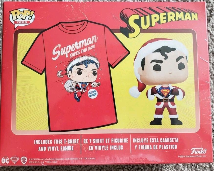 Funko Superman Christmas selado Ano 2020