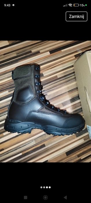 Buty wojskowe Wojas Mon r45 nowe
