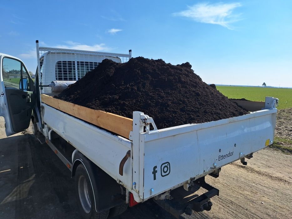 Ziemia ogrodowa czarnoziem kompost