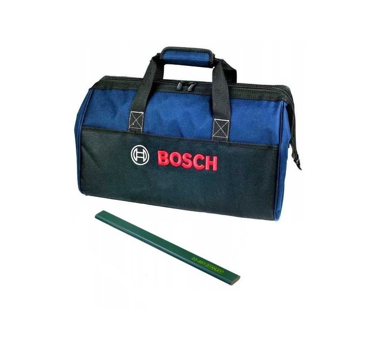 Torba Narzędziowa Mocna BOSCH Na narzędzia + Ołówek murarski Stanleya
