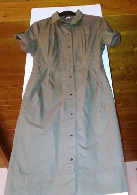 Vestido-camiseiro Laura Clément