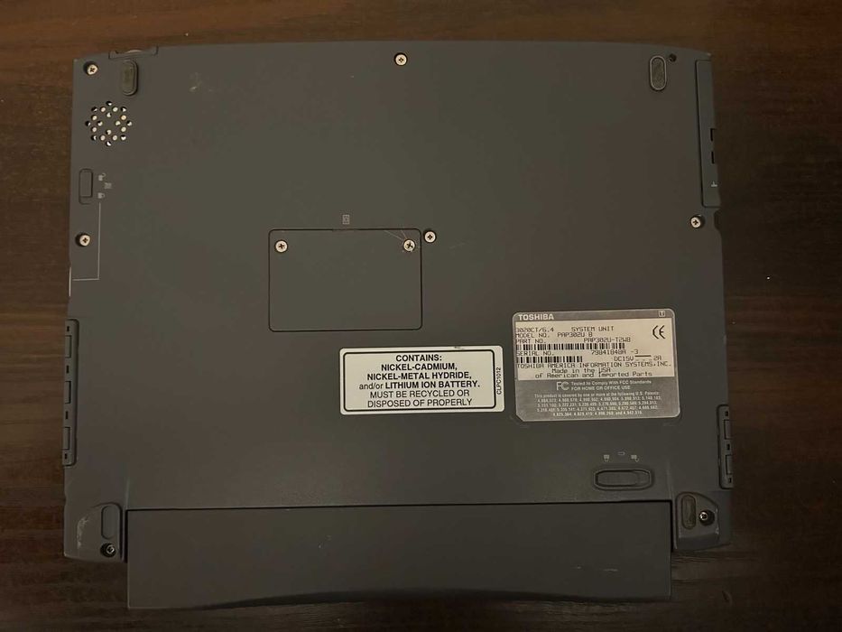 Ноутбук Toshiba Portege 3020CT (1999 год) (рабочий)