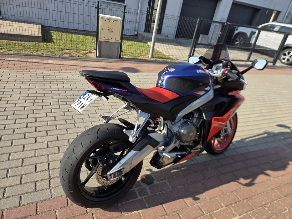 Aprilia rs 660 zarejestrowany na A2