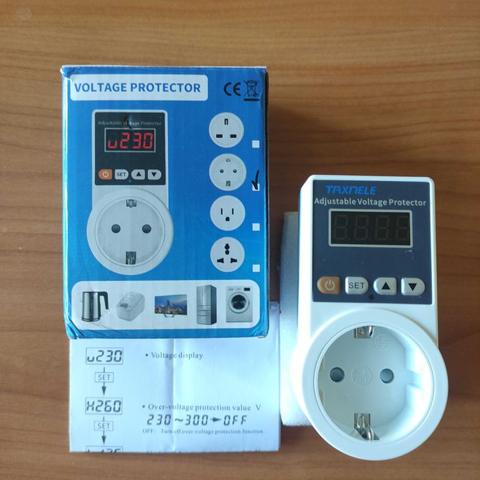 Захисне реле напруги від стрибків струму