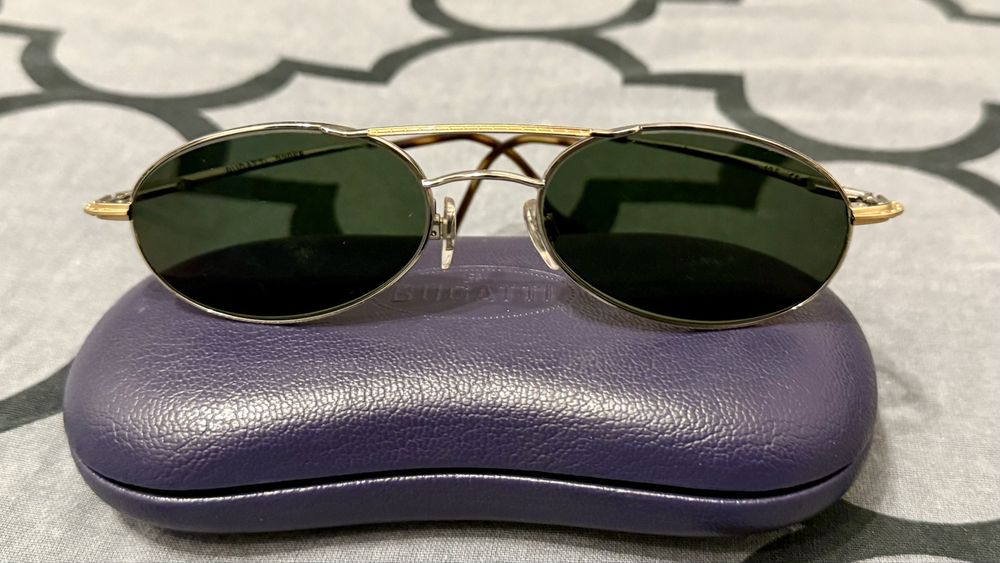 Unikatowe okulary vintage BUGATTI 22968 – Made in France – Oryginał