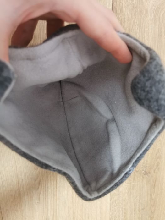 Ciepła czapka dla dziecka. Mały rozmiar 50