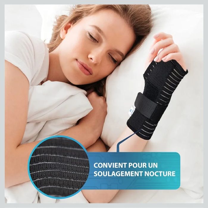 Actesso Orteza nadgarstka roz M prawa ręka