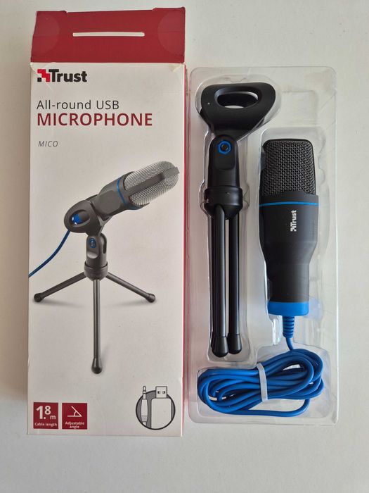 Microfone com fio TRUST Micro USB