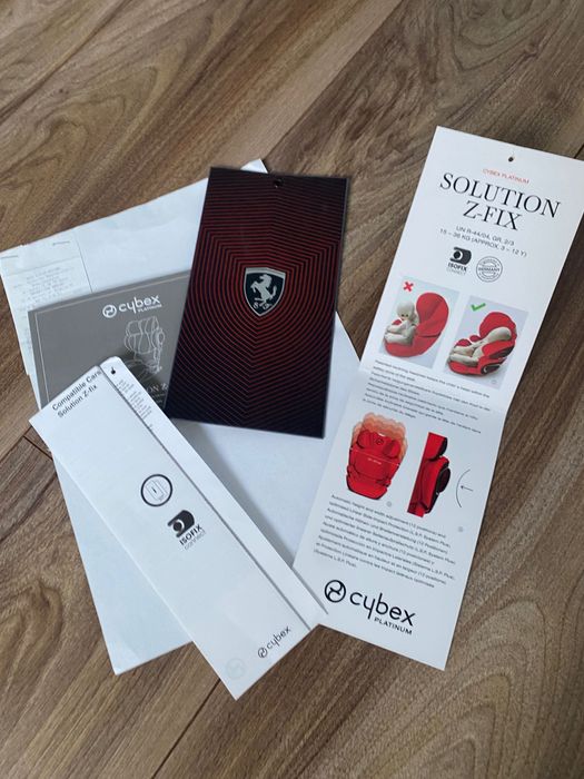 Fotelik Cybex Ferrari Platinum 15-36 kg Jak NOWY