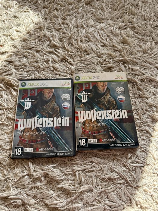 Xbox 360 L.A. Noire та Wolfenshtein the new order