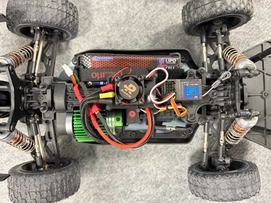 Auto RC RLAARLO Croboll 1:14 Brushless 4WD Buggy do 90 km/h!