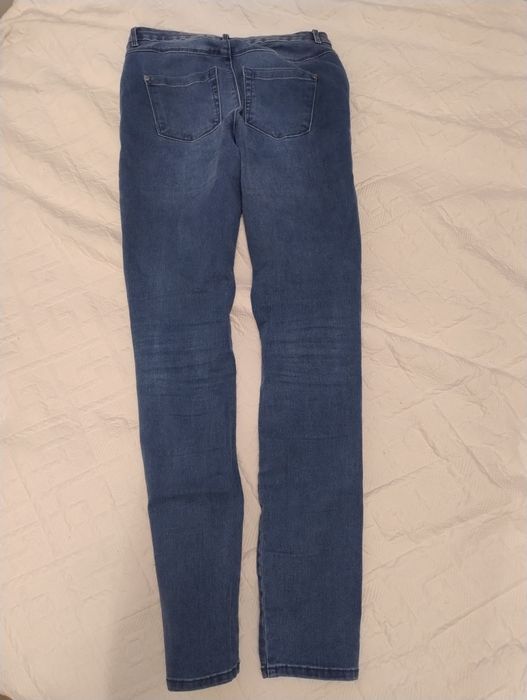 Rurki jeansy skinny 40 Only