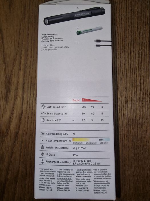 Фонарик ledlenser P4R Core