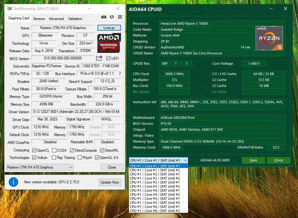 Системний блок AM4 сокет Ryzen5-1600X 16gDDR4/RX470/4gDDR5,256ssd у відмінному стані, ігровий або мультимедиа