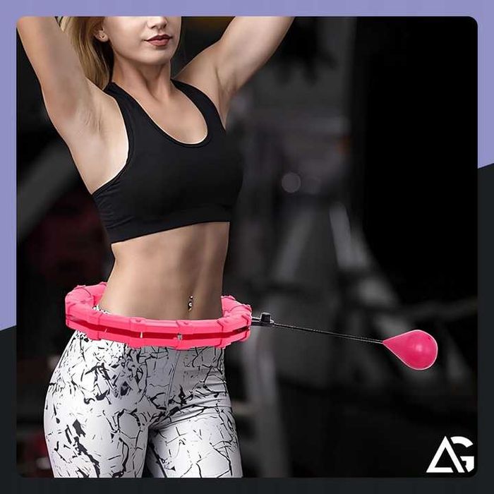 Hula hop z obciążeniem Smart Plus Size